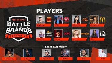 Hosted by the charismatic Chris Puckett, this thrilling tournament unites eight iconic food brands with eight fan-favorite gaming influencers for an epic Fortnite face-off. With partners like Burger King, Del Taco, Jack In The Box, KFC, Little Caesars, McDonalds, Popeyes, and Taco Bell, it's time to stay in your game! 