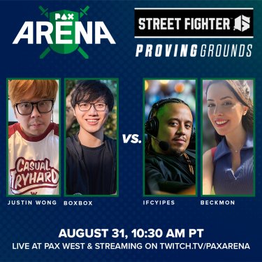 STREET FIGHTER 6 PROVING GROUNDS Banner