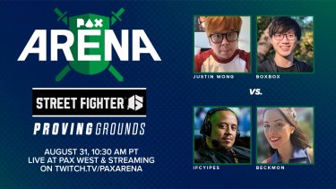STREET FIGHTER 6 PROVING GROUNDS Banner