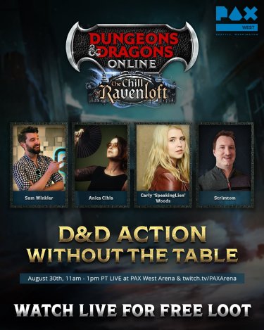 Dungeons and Dragons Online Witness our party of heroes face the horrors of DDO's newest expansion, The Chill of Ravenloft, live!